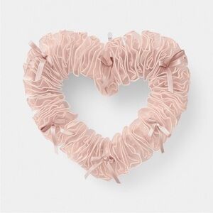 Valentine's Day Heart Wreath Blush - Threshold (Pink)